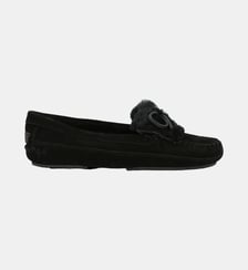 Pantoufle r.shearling slippers - cuir velours Fairmount