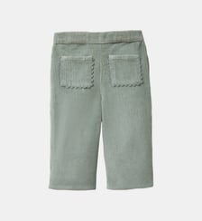 Pantalon en velours festonné Cyrillus