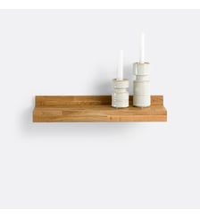 Etagère murale, en chêne massif, longueur 60 cm La Redoute Interieurs