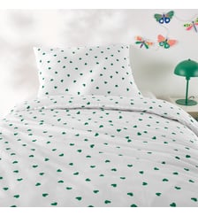 Parure enfant, en 50% coton recyclé, avec taie rectangulaire La Redoute Interieurs