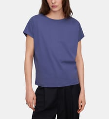 T-shirt droit en PYRATEX® coton espagnol Adolfo Dominguez