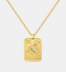 Collier Zodiaque Scorpion Doré en Acier 316L Phebus