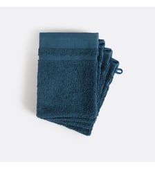 Lot de 4 gants de toilette en coton peigné 600g/m2 La Redoute Interieurs