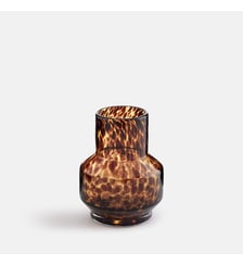 Vase en verre ambré, hauteur 15,8 cm La Redoute Interieurs