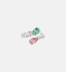 Bague ou Ariana Grande x Swarovski, Métal rhodié Swarovski