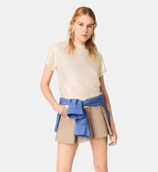 Tee-shirt lamé Maje