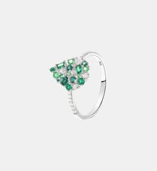 Bague Paloma Olive Or Blanc PIAPARIS
