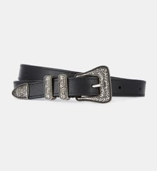 Ceinture fine en cuir The Kooples