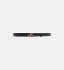 Ceinture Cléo Noire En Cuir 25Mm Vanessa Bruno