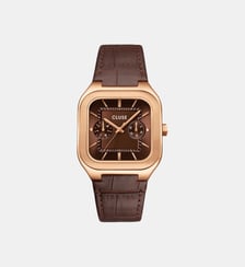 Montre Quadrus Marron foncé CW26206 Cluse