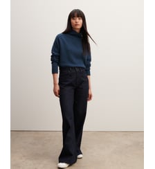 Jean large en coton denim Bompard