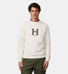 Sweat À Col Rond Avec Logo H Hackett London