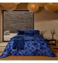 Housse de couette en satin Kenzo Home