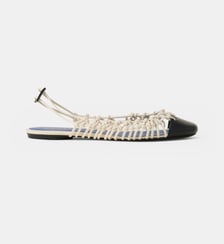 Ballerines signature en cuir Lanvin