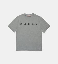 T-shirt en jersey avec logo Marni