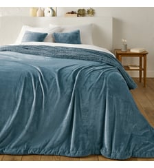 Dessus de lit polaire et sherpa La Redoute Interieurs
