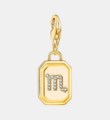 Breloque Charm signe du zodiaque Scorpion dorée Thomas Sabo