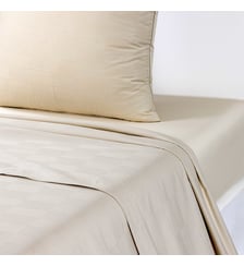 Drap plat en satin de coton Desforges