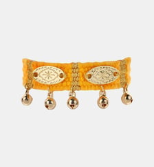 Bracelet en tissu coloré réglable avec pampilles TODOBEM Hipanema