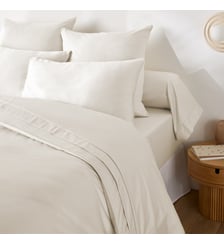Housse de couette en satin de coton, 153 fils La Redoute Interieurs