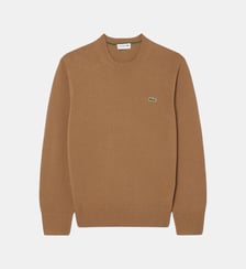 Pull en laine col rond Lacoste