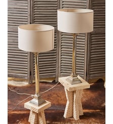 Paire de lampes à poser Art Déco Colette N°428- Produit chiné Debongout