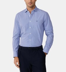 Chemise Popeline Gingham City Coupe Ajustée Hackett London