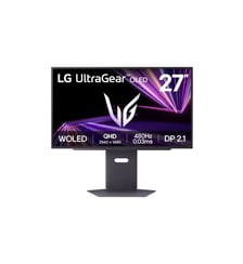 Ecran PC Gamer 27GX790A 27" QHD 480Hz OLED HDR True Black 400 HDMI 2.1 AMD FreeSync & G-Sync Lg