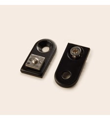 Lot de 2 supports plats RAYIA  Pour une pose au plafond Madura