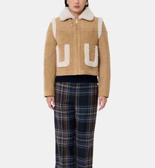 Manteau Peau Lainee Muse Tara Jarmon