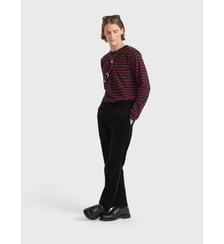 pantalon droit en coton Agnès b.