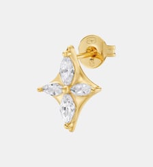 Boucle d'oreille puce Radieuse argent Nebuleuse Bijoux