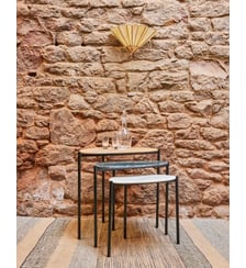 tables gigognes en marbre Barbara N°113- Produit chiné Debongout