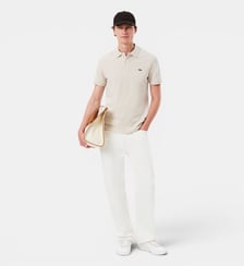 Casquette badge twill de coton Lacoste