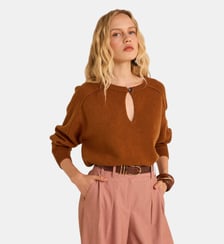 Pull À Manches Longues En Laine Alix Maison 123