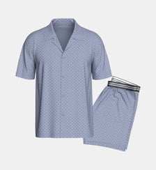 Pyjama court d'homme avec boutons en Coton Impetus