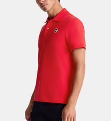Polo manches courtes elbin col polo coupe ajustée Fusalp