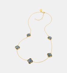 Collier, labradorite, or jaune Morganne Bello
