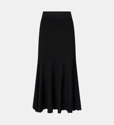 Jupe midi plissée Pinko