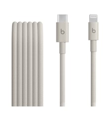 Câble de charge tissé USB-C vers Lightning 1M50 Gris écl Beats