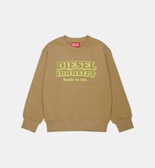 Sweat-shirt col rond avec logo Diesel Kids