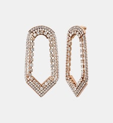 Boucles d'oreilles larges tiges percées   - Precious Satellite