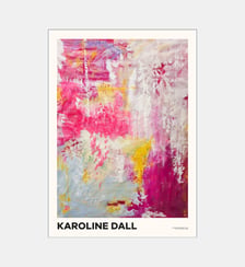 Poster   Contemporary Art Collection — 09 - Karoline Dall Poster & Frame
