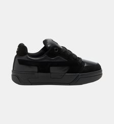 D-Ollie-Monochrome baskets en daim et cuir Diesel