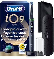 Brosse à dents électrique iO9 Series Black Onyx Luxe Edition Oral B