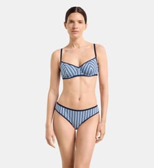 Tanga à rayures Dim x Inès de la Fressange Dim