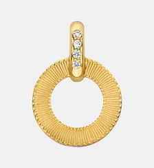 Pendentif Ruban Or Jaune et Diamants Arthus Bertrand