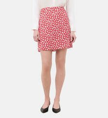 Jupe jelisa - Motif imprimé - Viscose - Coupe straight Caroll
