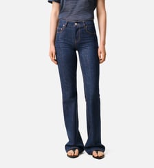 Jean Coupe Bootcut en Coton AMI Paris
