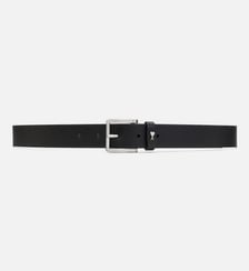 Ceinture Paris Paris unisexe en Cuir De Vachette AMI Paris